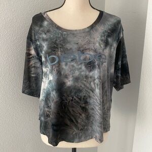 Bebe Sport Cropped Woman’s Marble Tshirt
